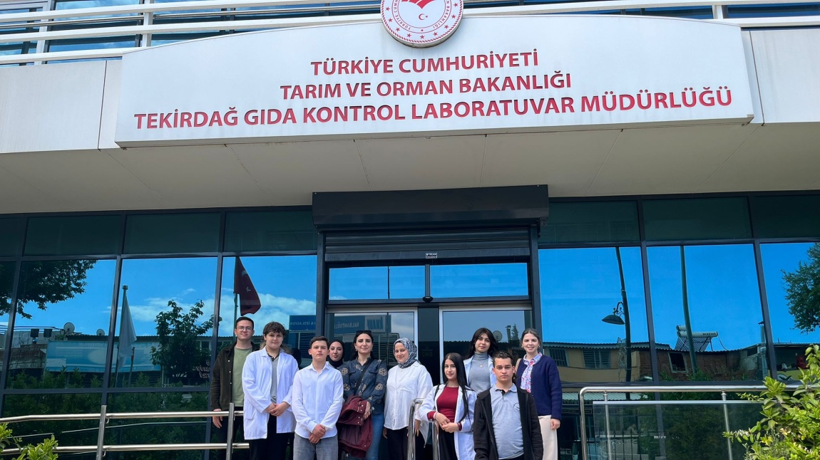 TEKİRDAĞ GIDA KONTROL LABORATUVAR MÜDÜRLÜĞÜNE BİR TEKNİK GEZİ DAHA